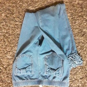 Matilda Jane denim ruffles